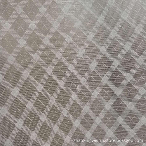 Sell Well Grid Pattern Printed Oxford